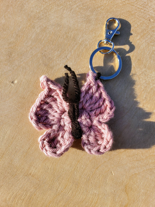 Butterfly keychain